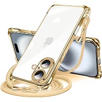 Amazon.co.jp: NISIILNG iPhone 16 用 ケース クリア ショルダー